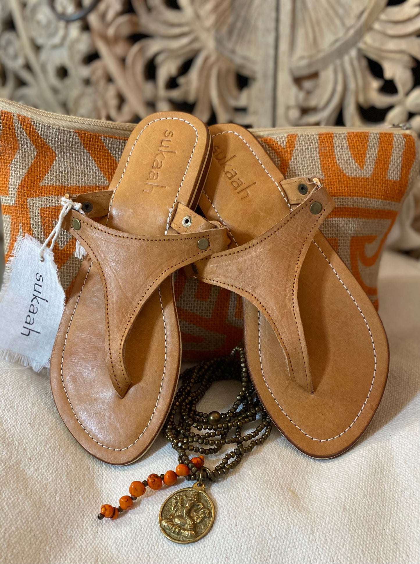 LEATHER SANDELS