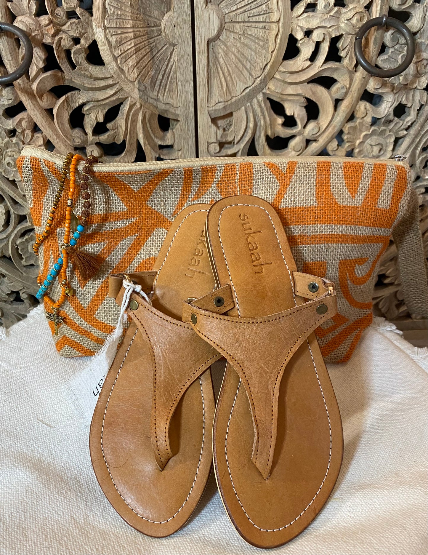 LEATHER SANDELS